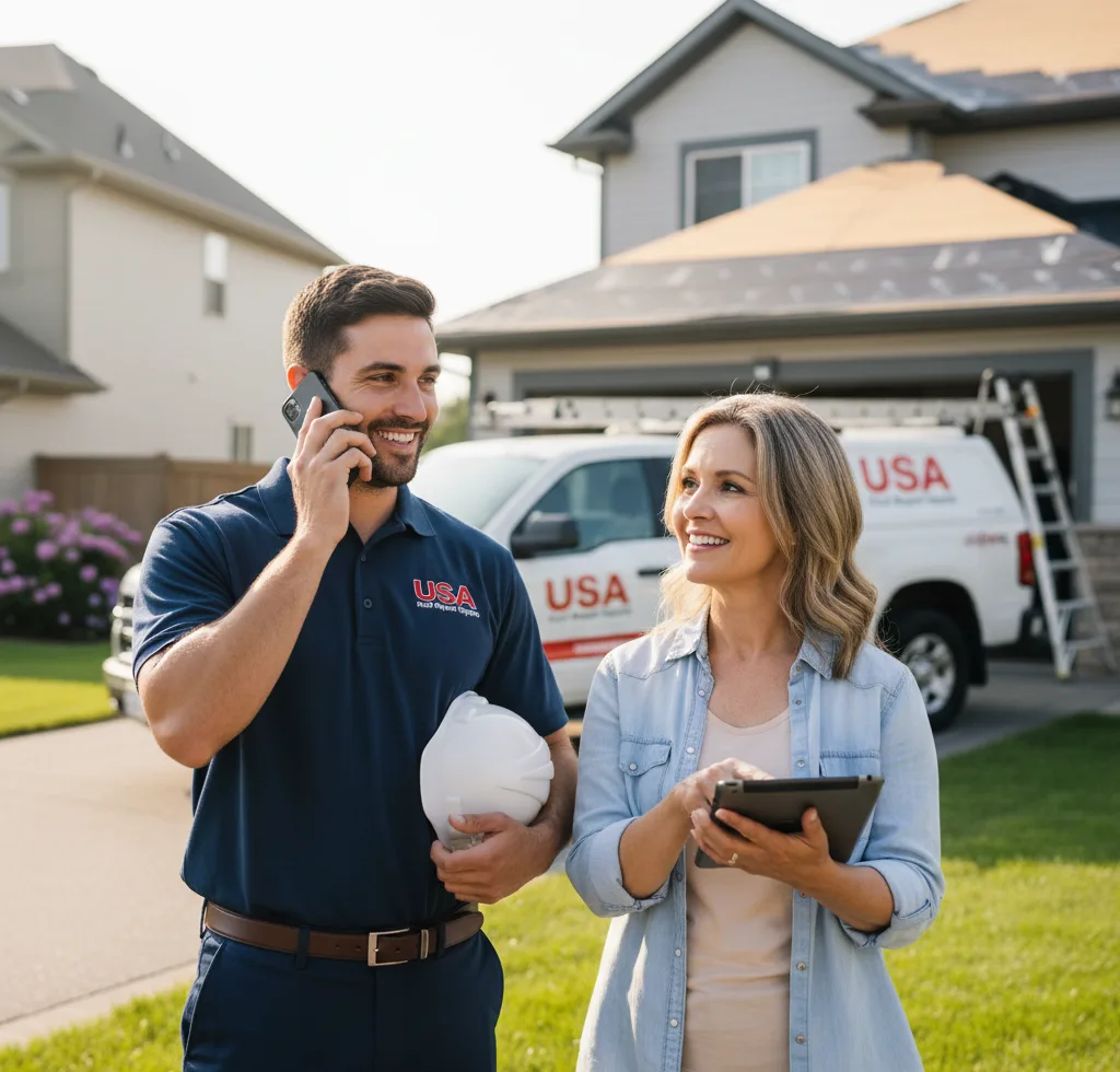 USA Roof Repair Experts customer support in Bellingham